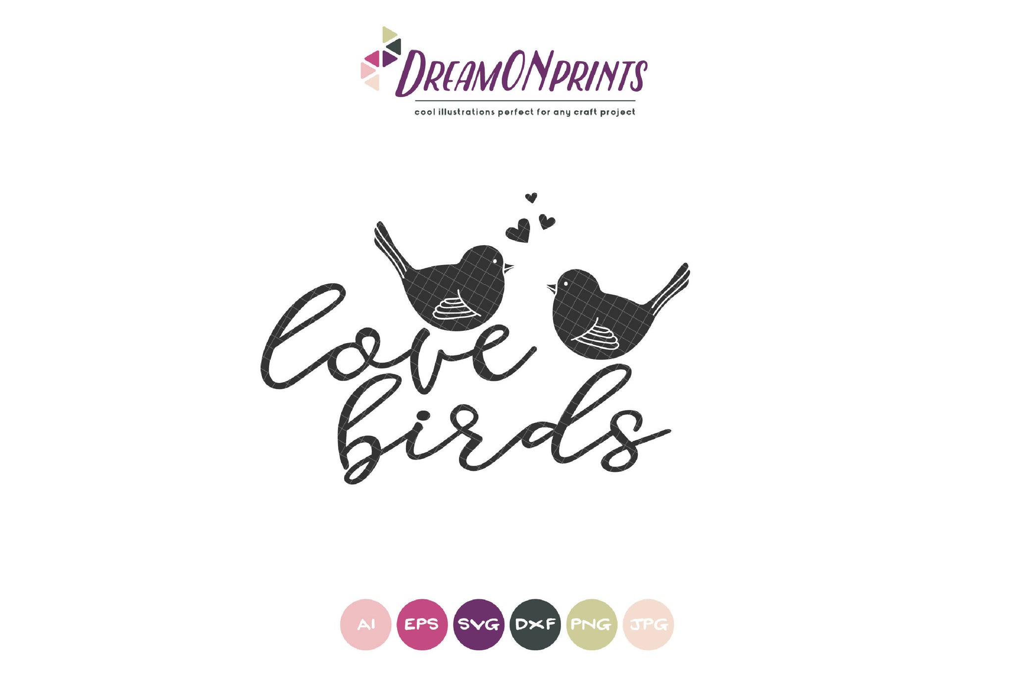 Download Love Birds SVG Cut File - Valentine's Days SVG - SVG ...