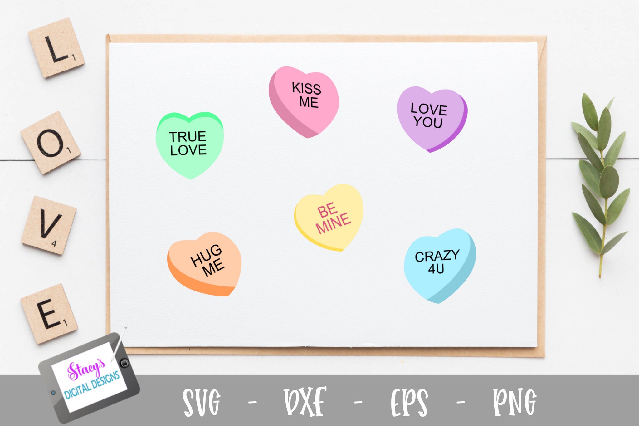 Download Candy Conversation Hearts Valentine Svg Svg Font Market