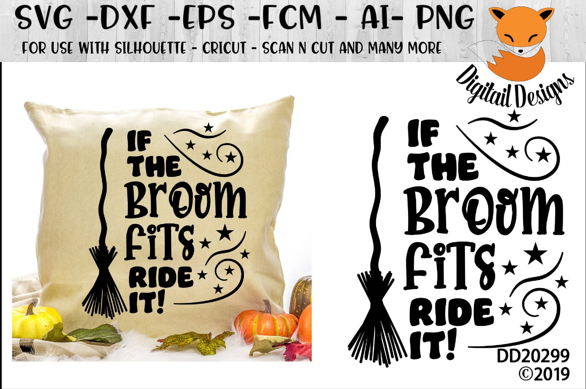 Download If The Broom Fits Ride It Halloween Svg Svg Font Market