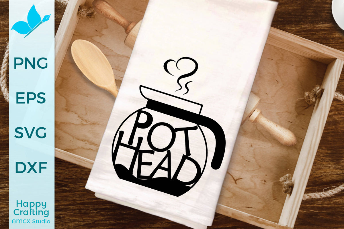 Pot Head - SVG & Font Market