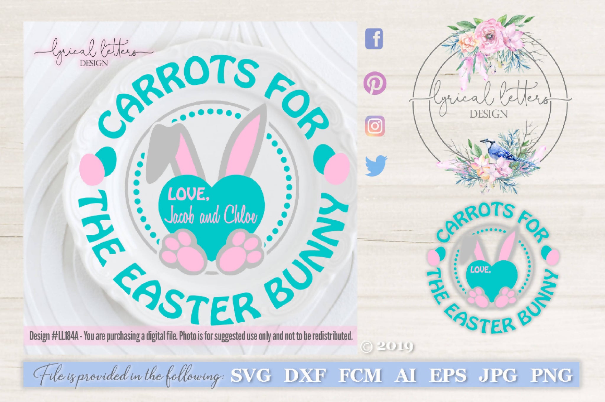 Free Free Easter Bunny Plate Svg 290 SVG PNG EPS DXF File