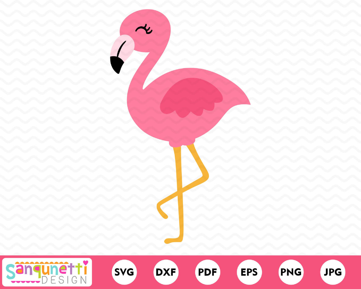 Download Flamingo SVG, pink flamingo summer cutting file - SVG ...