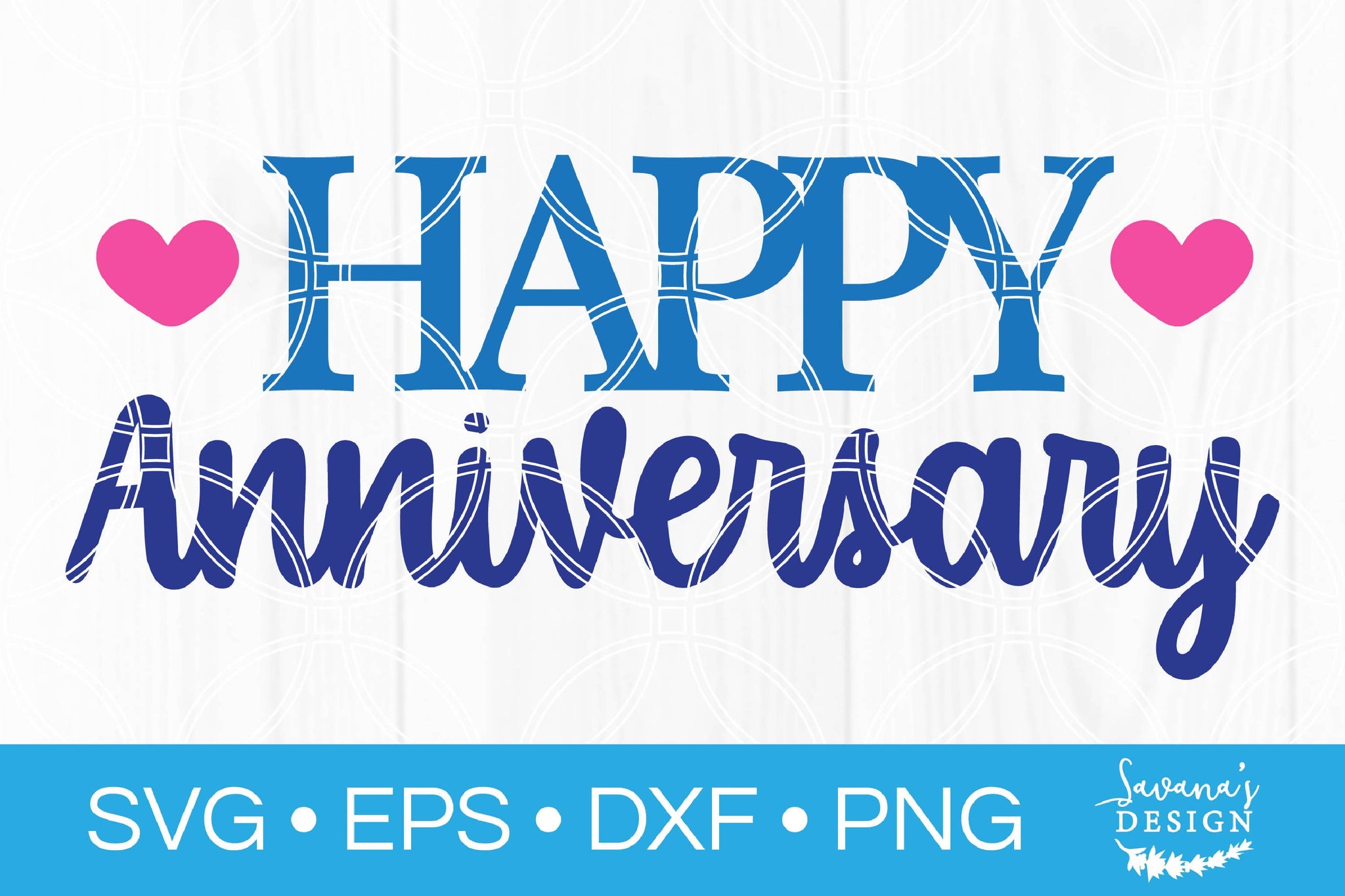 Download Happy Anniversary SVG - SVG & Font Market