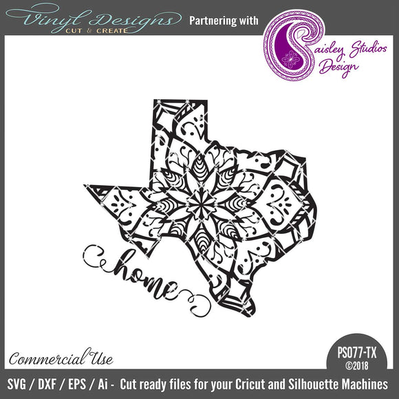 Download Texas Mandala Cut File Svg Font Market