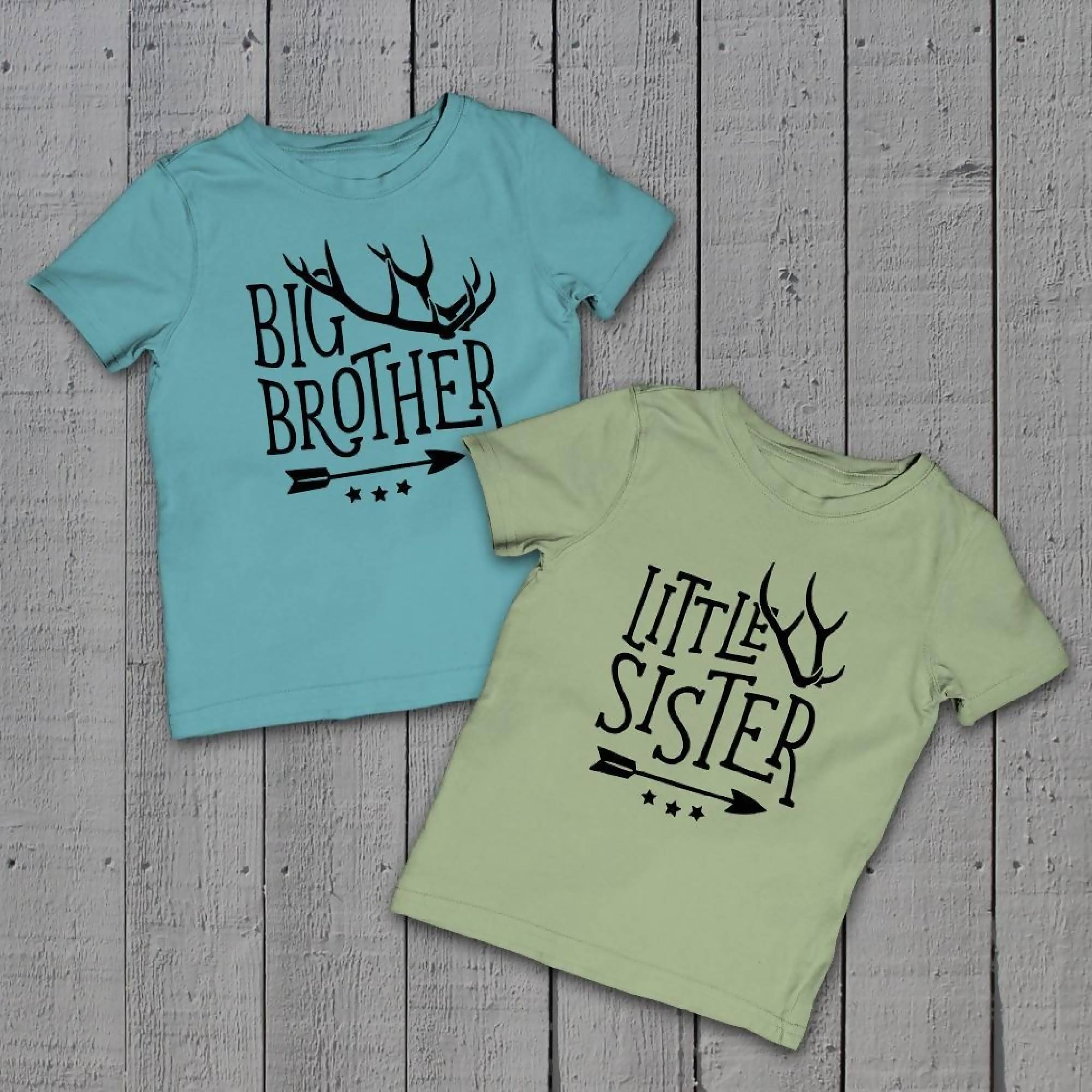 Download Big Little Brother Sister SVG cut file bundle - SVG & Font ...