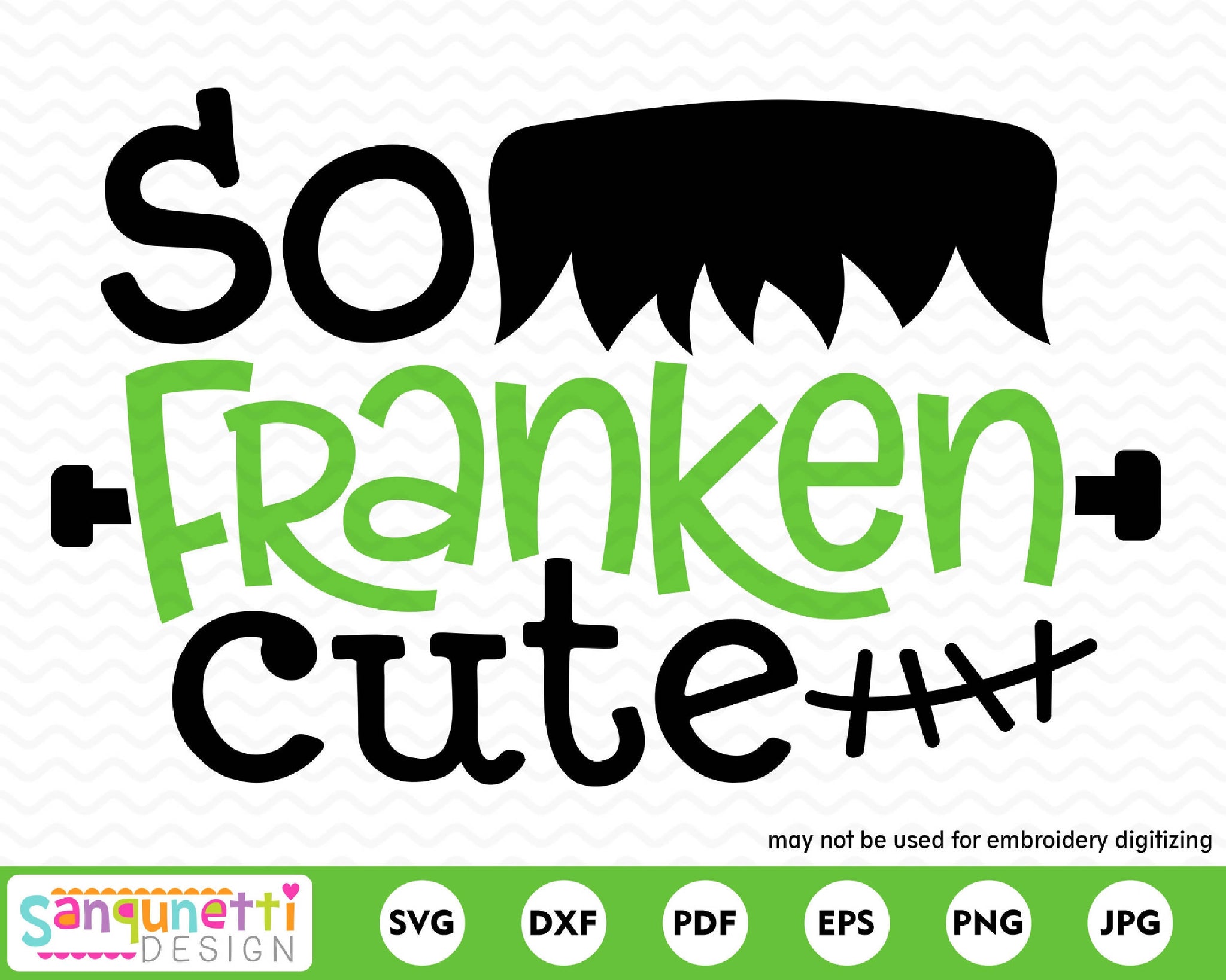 Download Frankenstein Halloween SVG, Monster face cutting file ...
