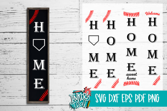 Download Home Baseball Porch Sign Svg Svg Font Market