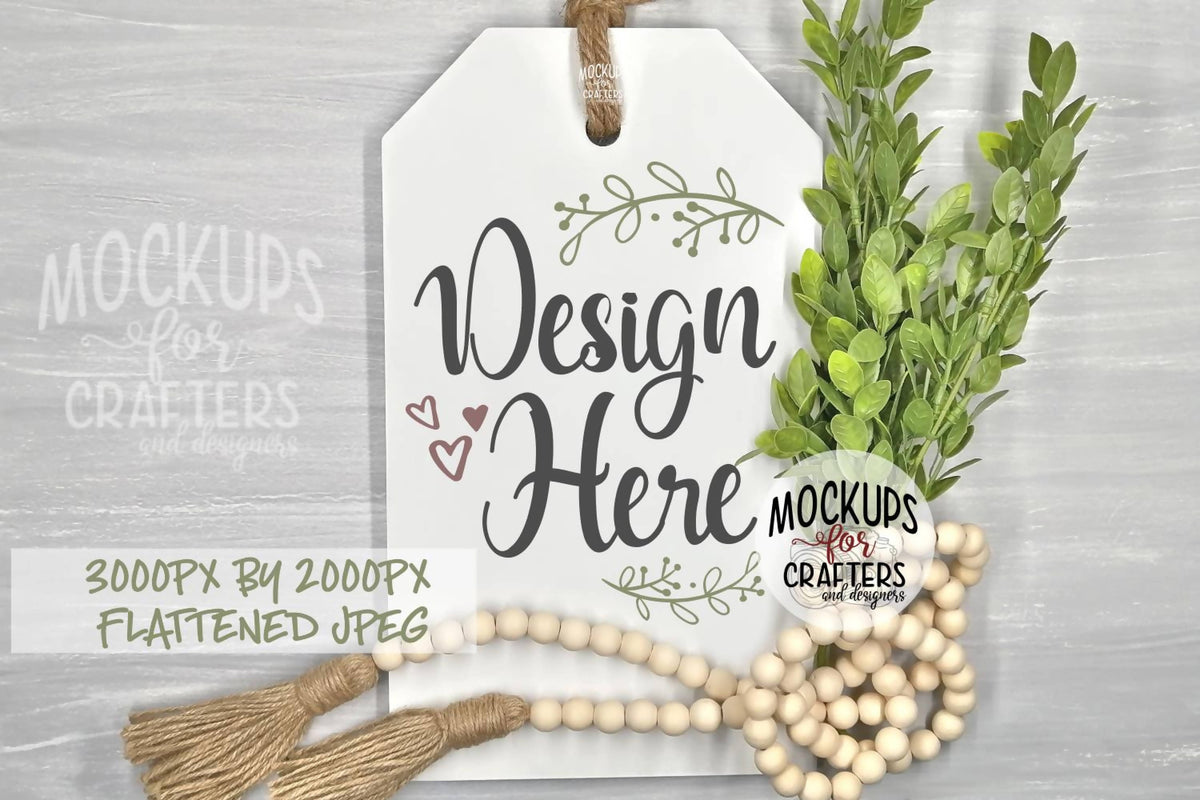 Door Tag, Door Sign, Wall Tag Hanging Mock-Up - SVG & Font ...