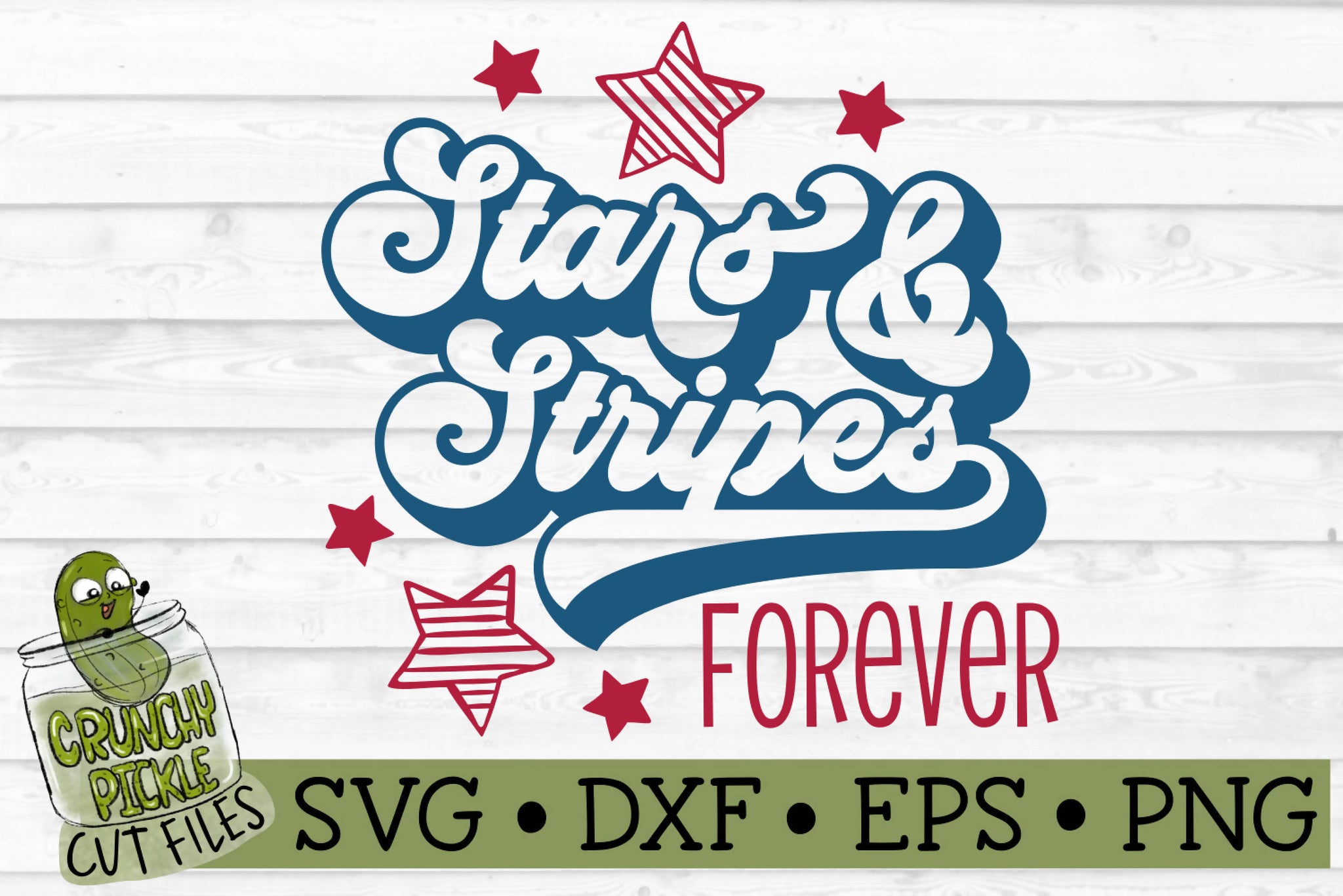 Stars And Stripes Forever Patriotic Svg Cut File Svg Font Market