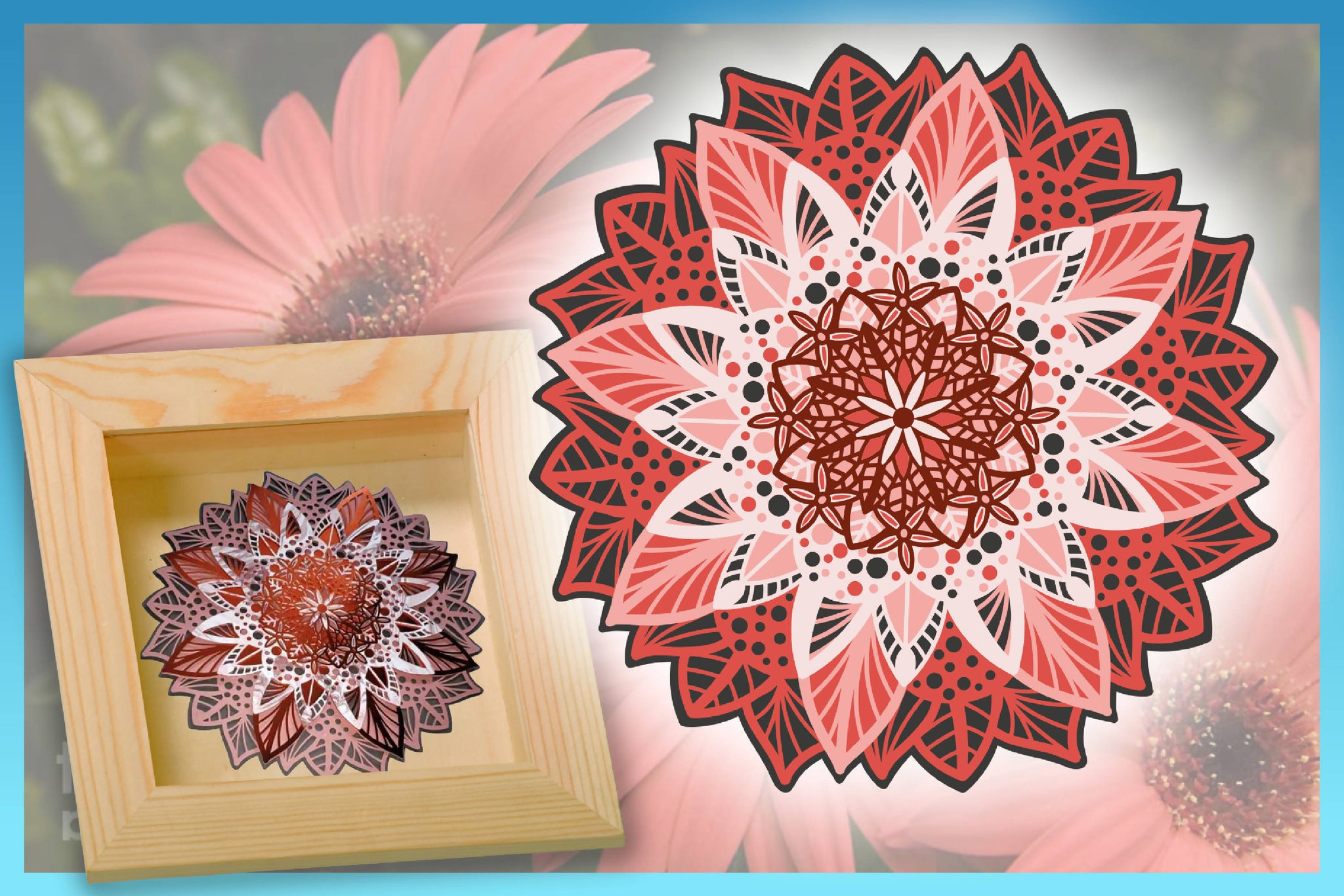 Free Free 288 Cricut Cardstock Mandala SVG PNG EPS DXF File