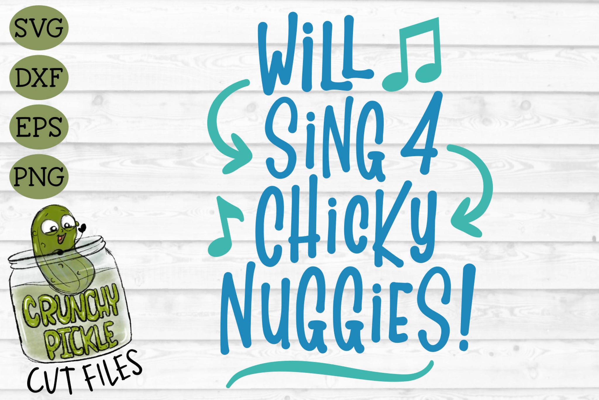 Download Copy Of Will Sing 4 Nuggies Svg Cut File Svg Font Market