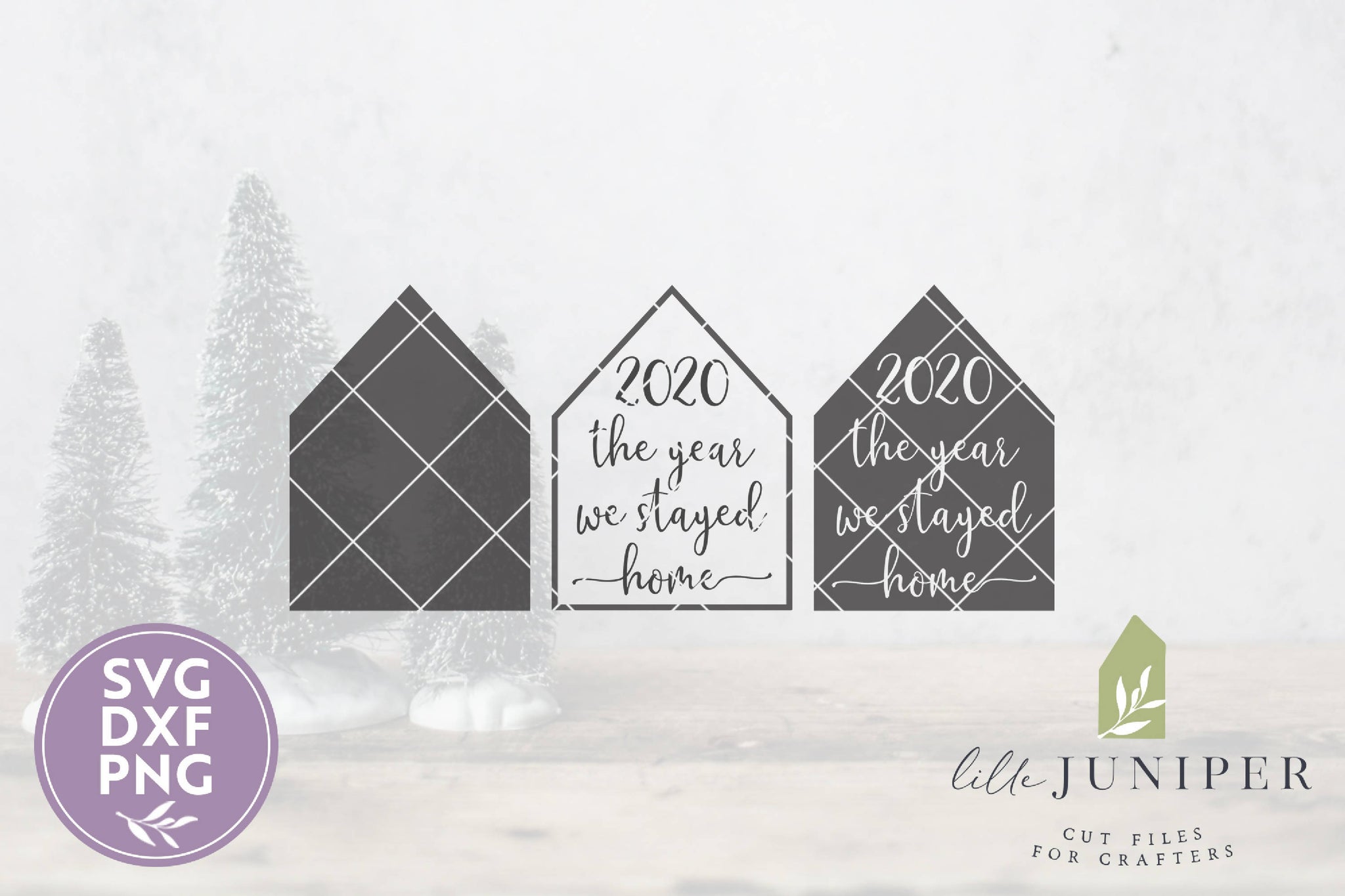 Download 2020 The Year We Stayed Home Svg Christmas Ornament Svg Svg Font Market