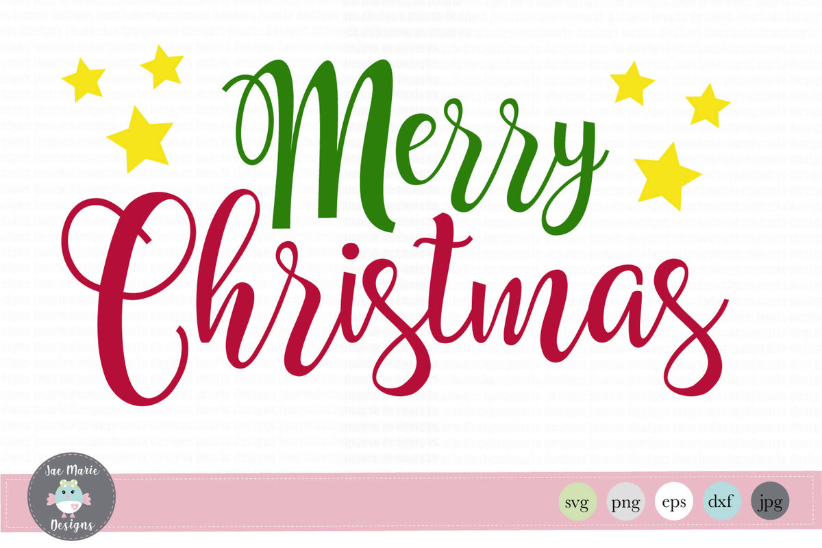 Download Merry Christmas SVG - SVG & Font Market