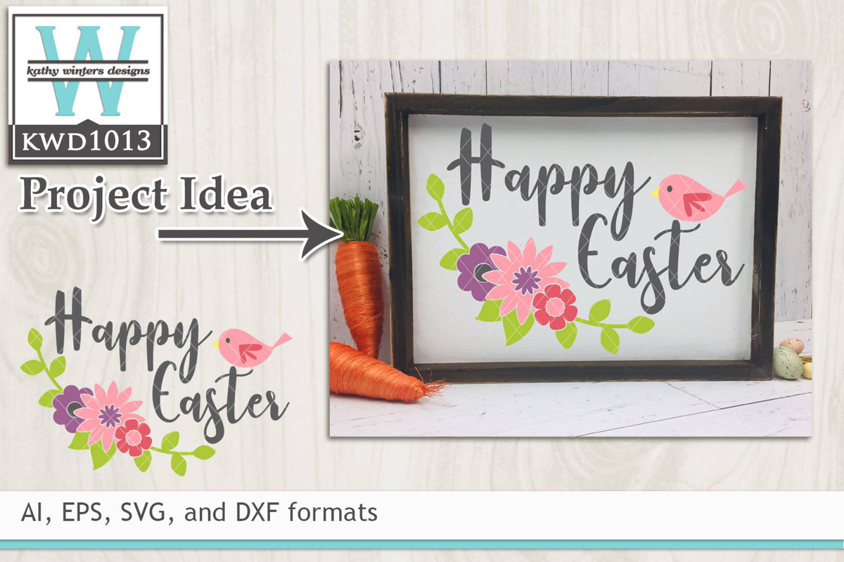 Happy Easter - SVG & Font Market