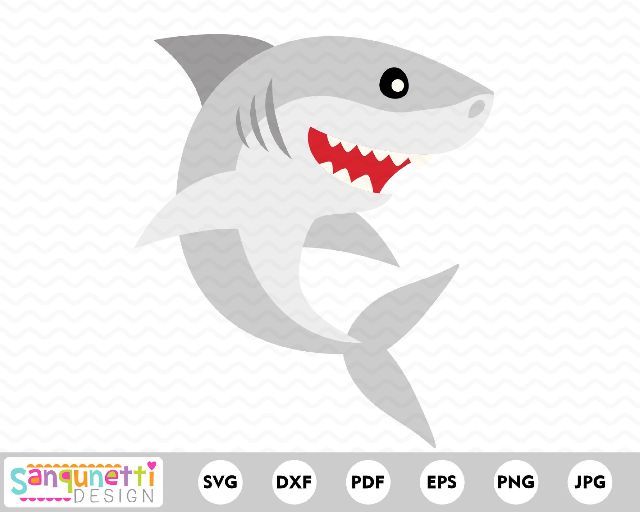 Download Shark SVG, ocean cutting file - SVG & Font Market