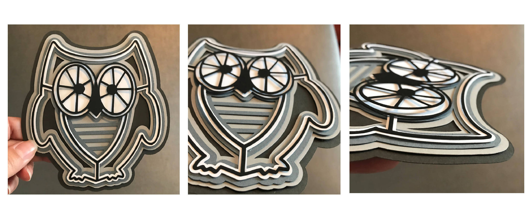 Free Free Layered Owl Svg 247 SVG PNG EPS DXF File