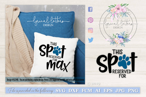 Download This Spot Reserved For Dog Svg Font Market