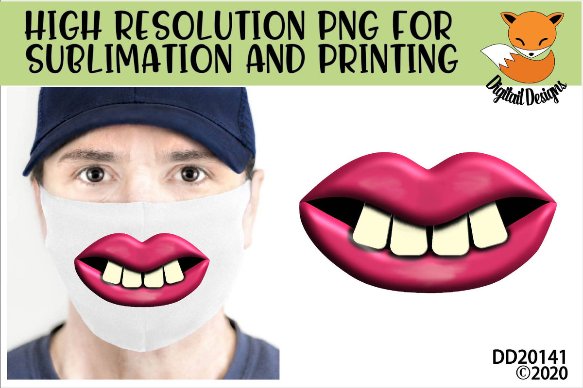 Download Funny Lips Face Mask Sublimation Bundle - SVG & Font Market