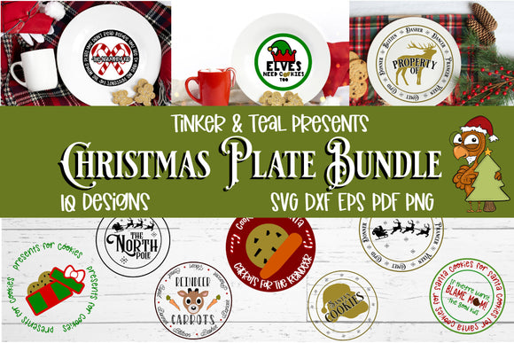 Download Christmas Plate Svg Bundle Svg Font Market PSD Mockup Templates