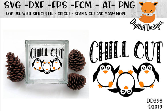 Download Chill Out Cute Penguin Svg Svg Font Market PSD Mockup Templates