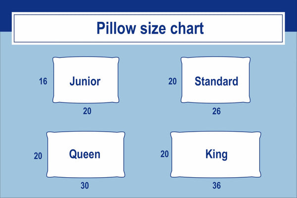 Pillow-size-chart