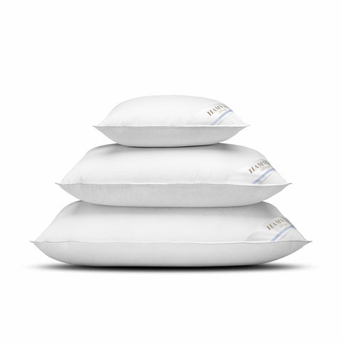 3 sizes of Hungarian goose down pillows