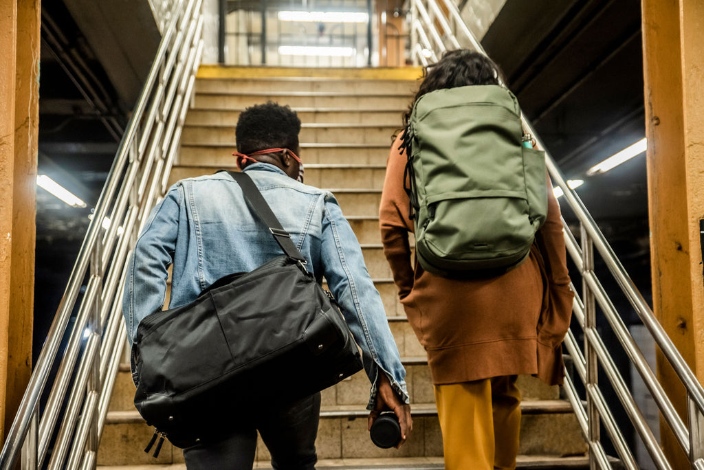 The Pakt One Duffel and the Pakt Travel Backpack