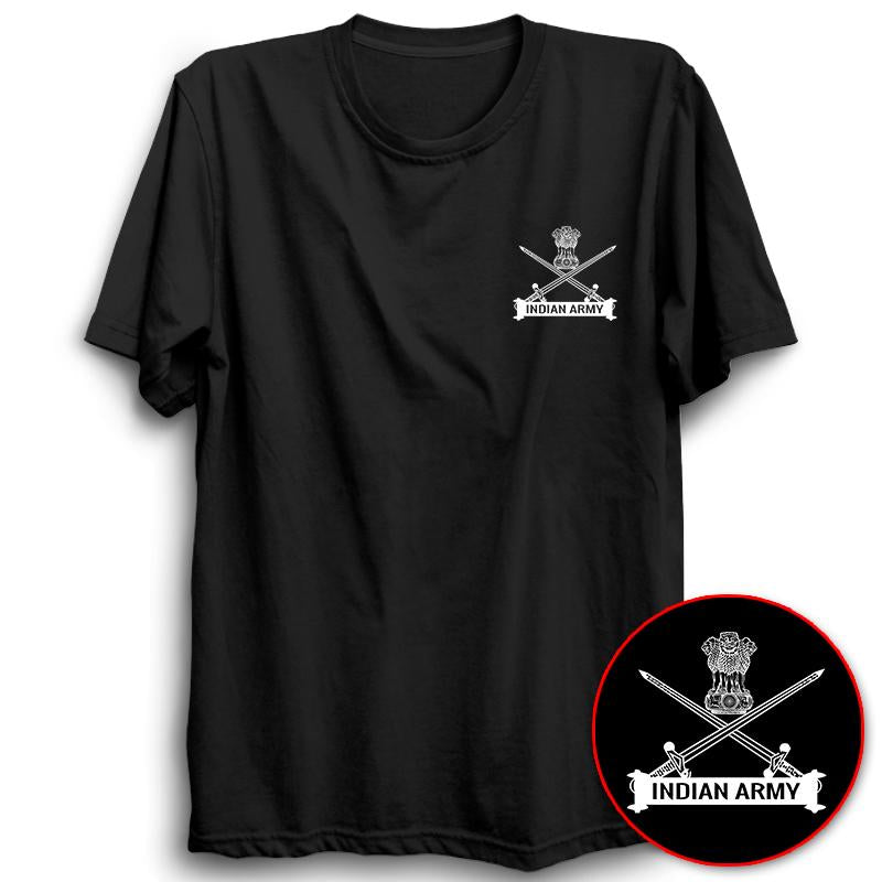 indian army printed t shirt