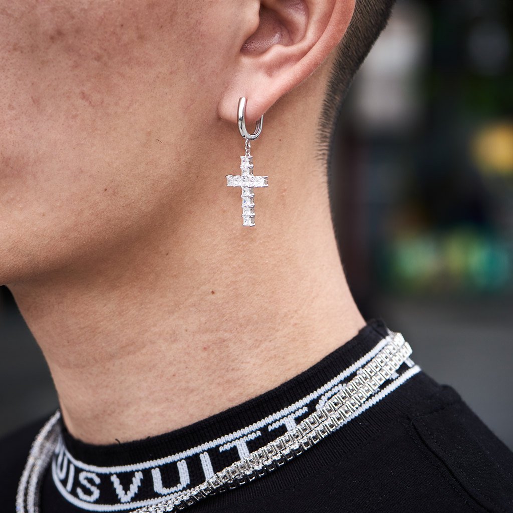 cross earrings