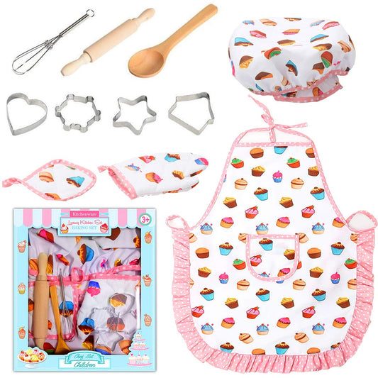 15 PCS Montessori Kitchen Tools for Toddlers Kids Cooking Sets