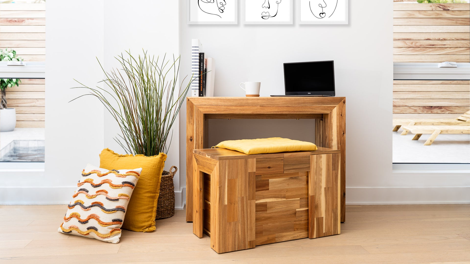 Mobilier de qualité pour un bureau moderne.