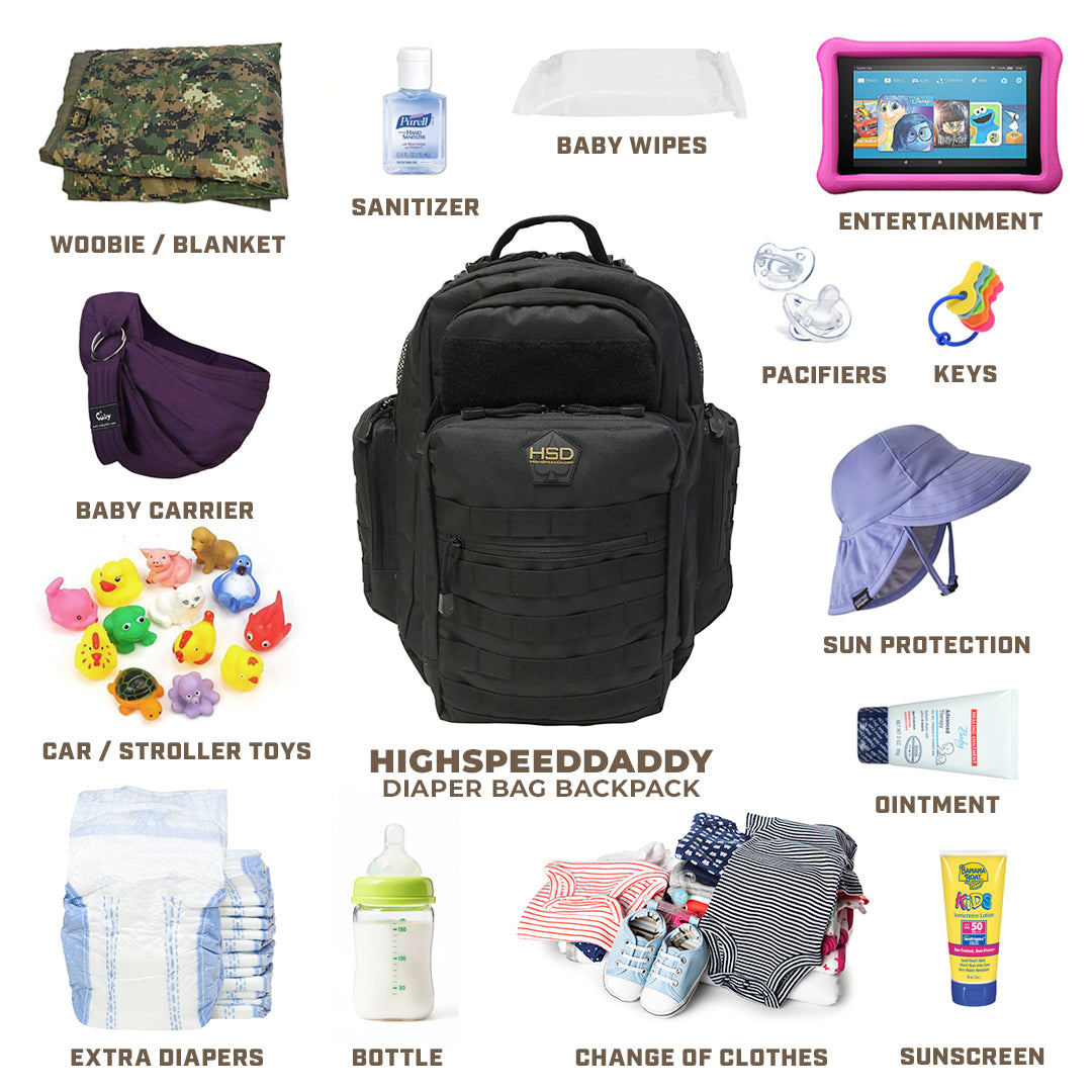 pack diaper bag