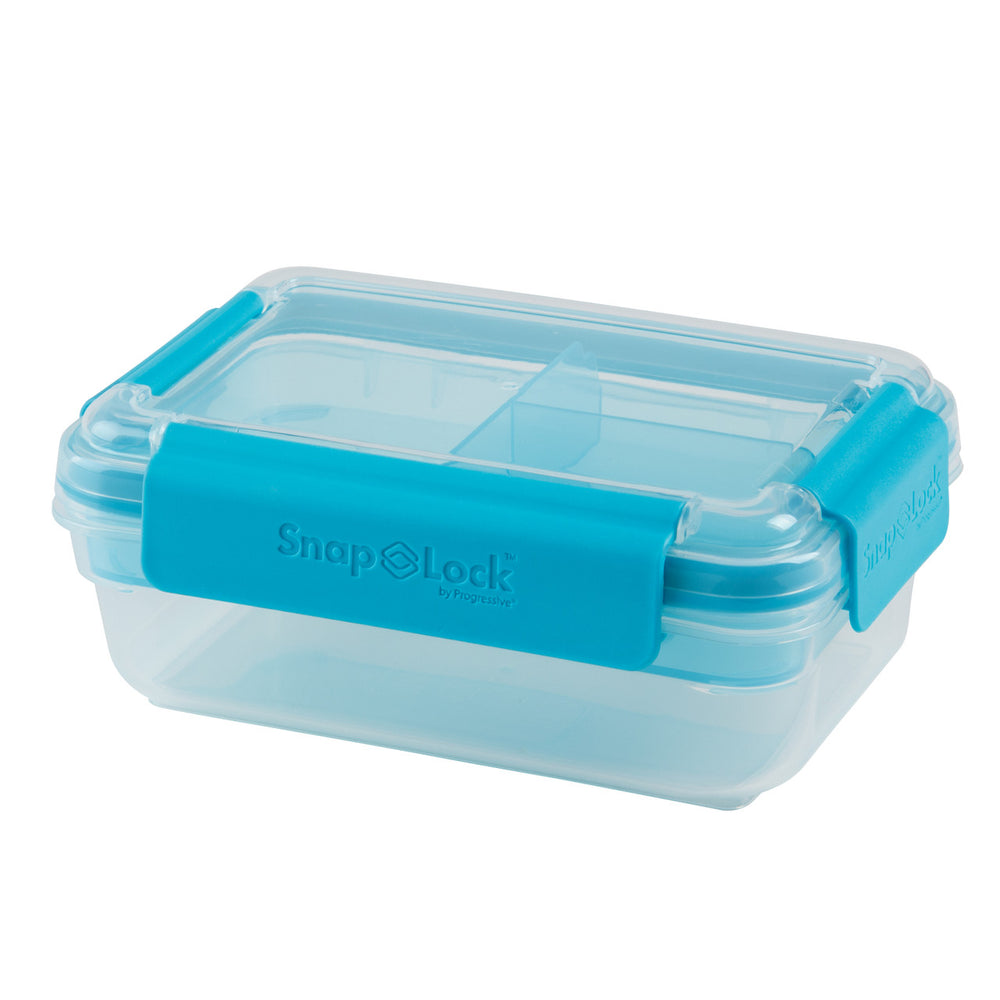 SnapLock by Progressive Sandwich To-Go Container - Purple, Easy-To-Open,  Leak-Proof Silicone Seal, Snap-Off Lid, Stackable, BPA FREE