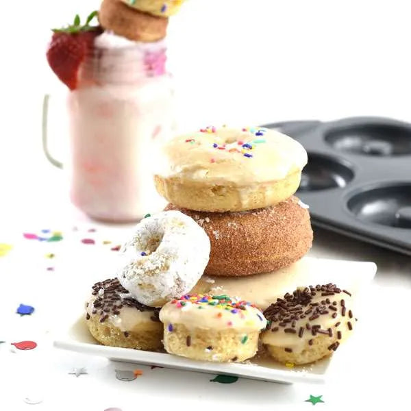 cake donut pan for baking donuts nonstick norpro