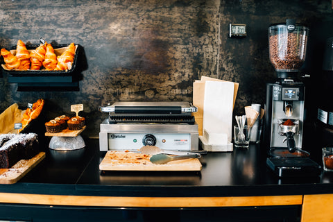 Coffee bar and toaster appliances