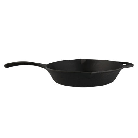 Victoria Double Loop Handles Cast Iron Everyday Skillet, 13 in - Harris  Teeter