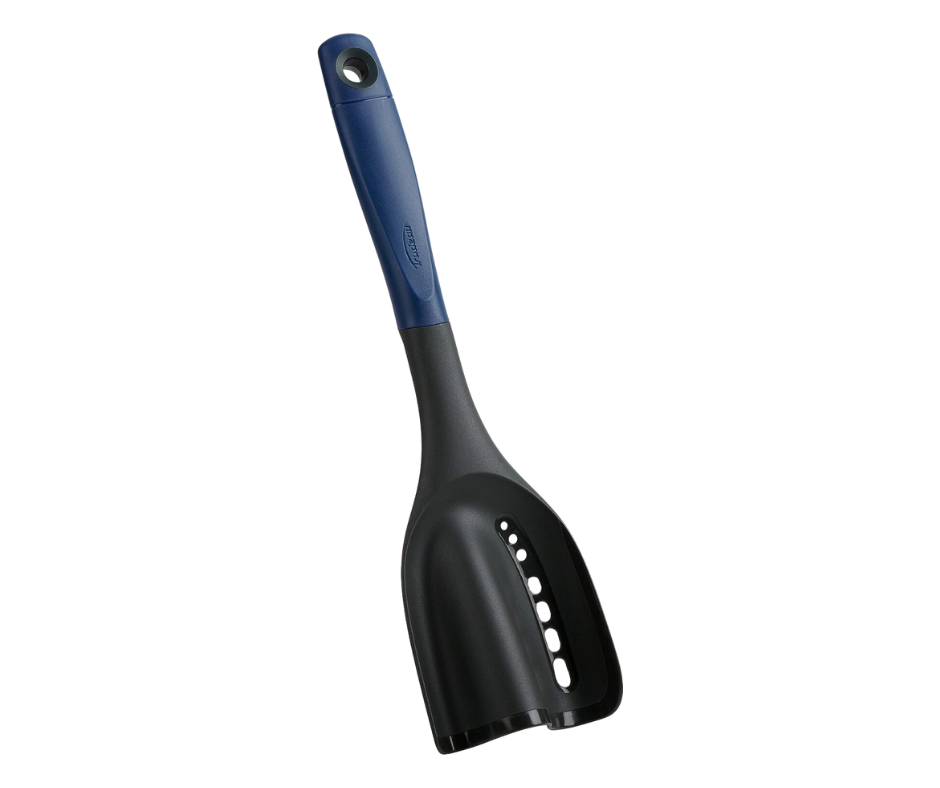 Norpro My FavoriteTM Scoop & Drain Slotted Spatula, Black