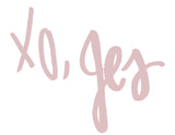 XO, JES - JESMARRIED SIGN OFF FROM A BLOG POST