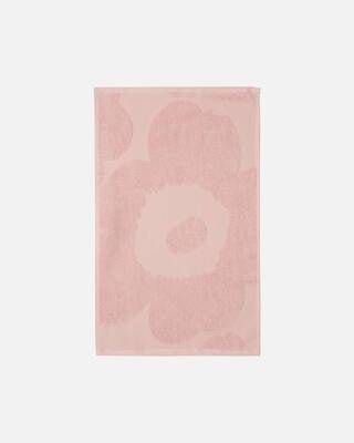 Marimekko Unikko Guest Towel - Pink, Red