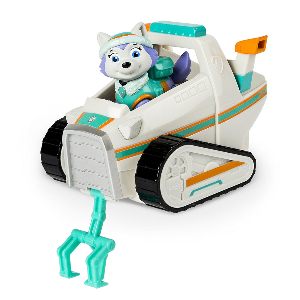 Paw Patrol Rescue Snowmobile Everest Figure & Evere | OzToyStore