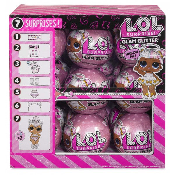 LOL Surprise Dolls - GLAM GLITTER - BOX OF 18 | OzToyStore