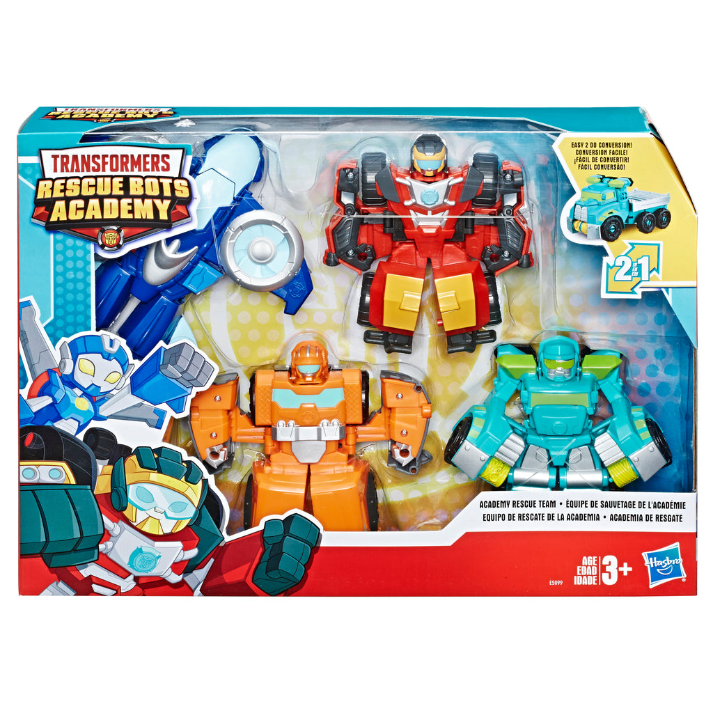 Rescue Bots - Playskool Heroes ACADEMY - WHIRL , HOT SHOT , WEDGE , HO ...