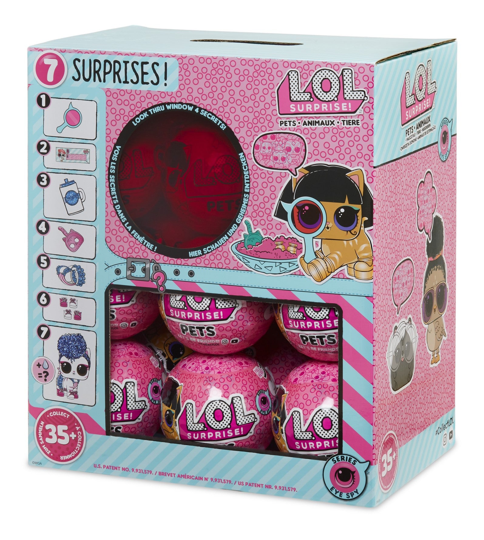 LOL Surprise Dolls - Decoder PETS ~~ WAVE 2 ~~~ FULL BOX of 18 - on cl