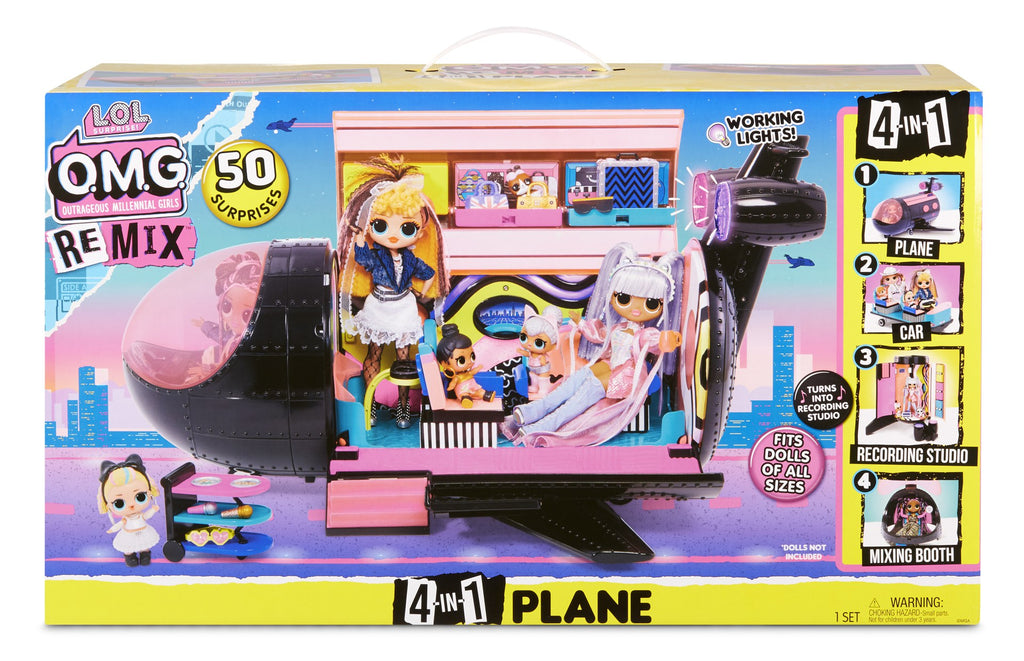 lol dolls plane