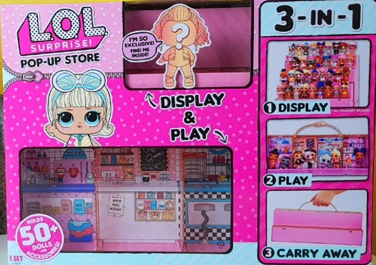 lol pop up store doll