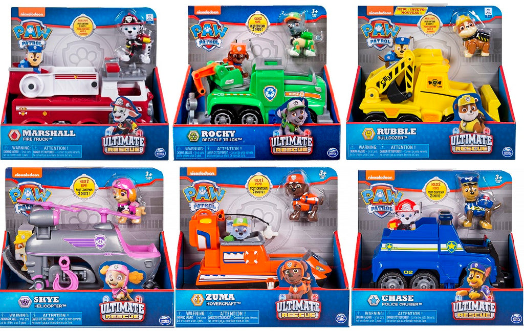 paw patrol ultimate rescue zuma hovercraft