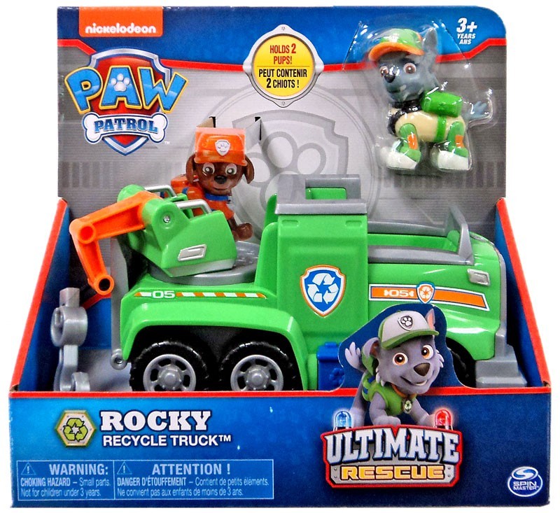 rocky's ultimate recycling truck