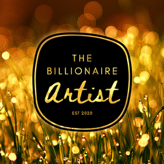 'The Billionaire Artist' Est 2020, logo ~ Conscious Rainbow