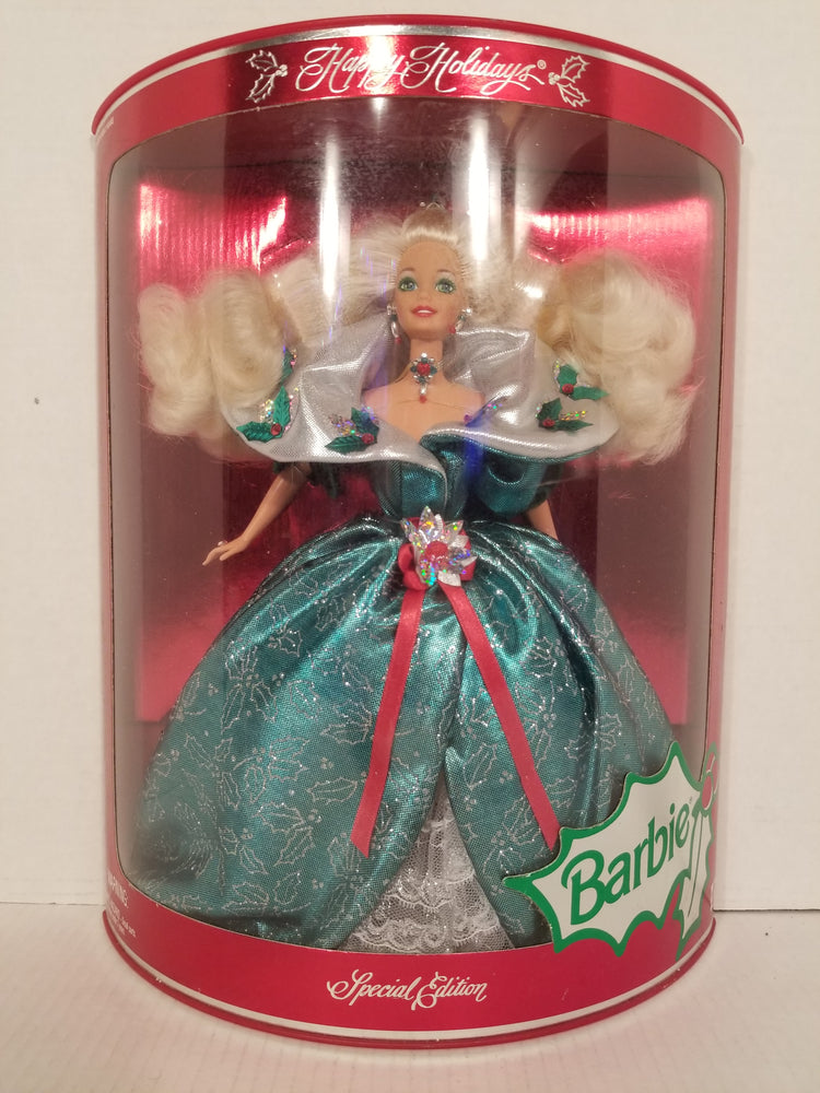 accessoires naakt liter 1995 Barbie Happy Holidays Special Edition — The Pop Culture Antique Museum