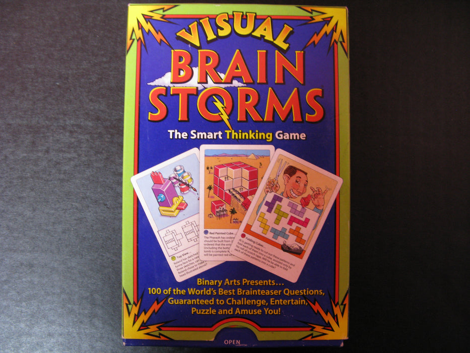Visual Brain Storms The Smart Thinking Game